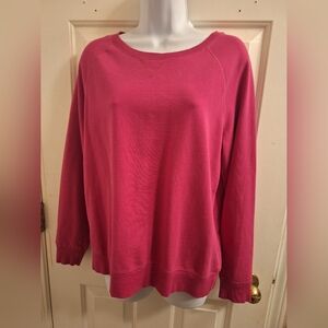 Style & Co Pink Sweatshirt Medium